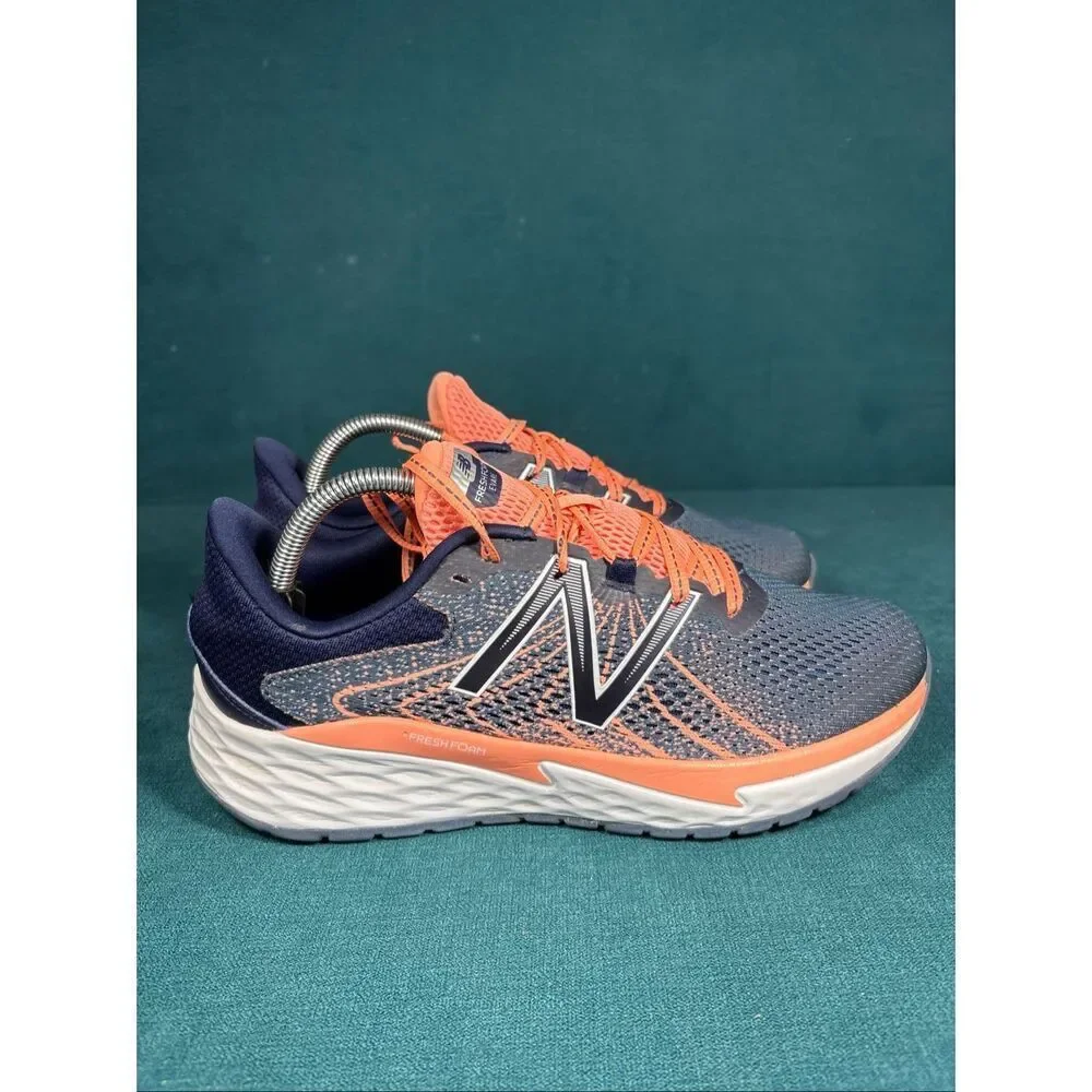 New Balance Fresh Foam Arishi Running Shoes Gray Orange Women’s Size 10.5